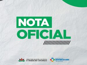 Nota Oficial