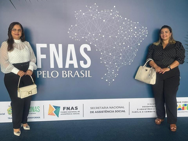 A prefeita Paula Augusta esteve presente, nesta segunda-feira (2), na 11ª etapa do FNAS pelo Brasil, realizada em Manaus (AM)