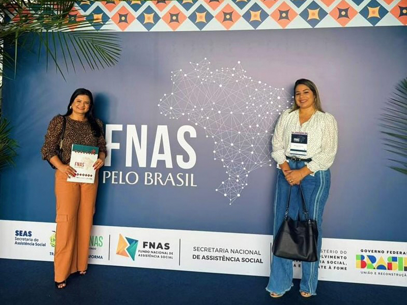 A prefeita Paula Augusta esteve presente, nesta segunda-feira (2), na 11ª etapa do FNAS pelo Brasil, realizada em Manaus (AM)