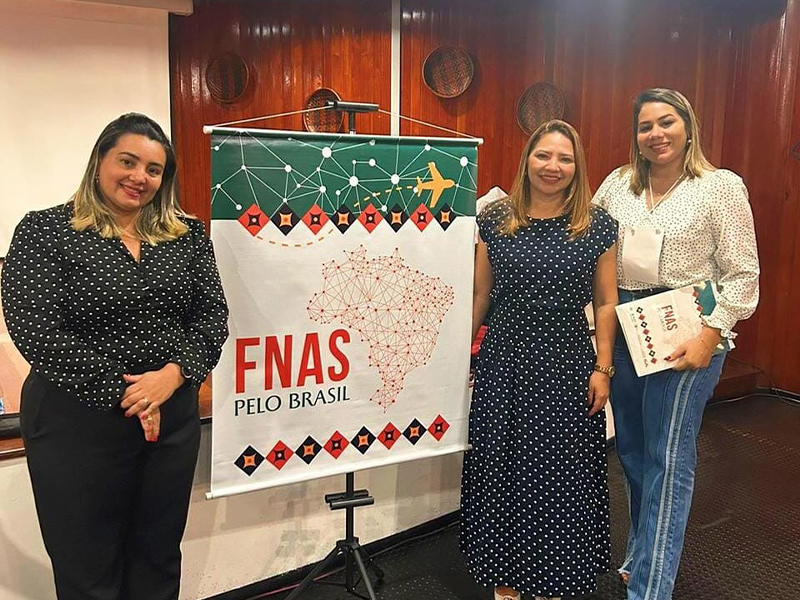 A prefeita Paula Augusta esteve presente, nesta segunda-feira (2), na 11ª etapa do FNAS pelo Brasil, realizada em Manaus (AM)