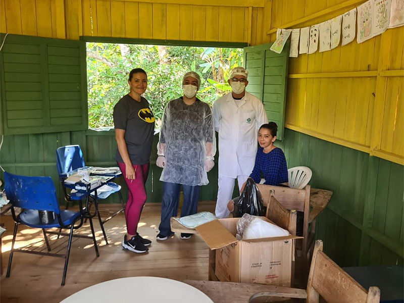 Profissionais de Saúde Levam Atendimentos à Zona Rural de Ipixuna