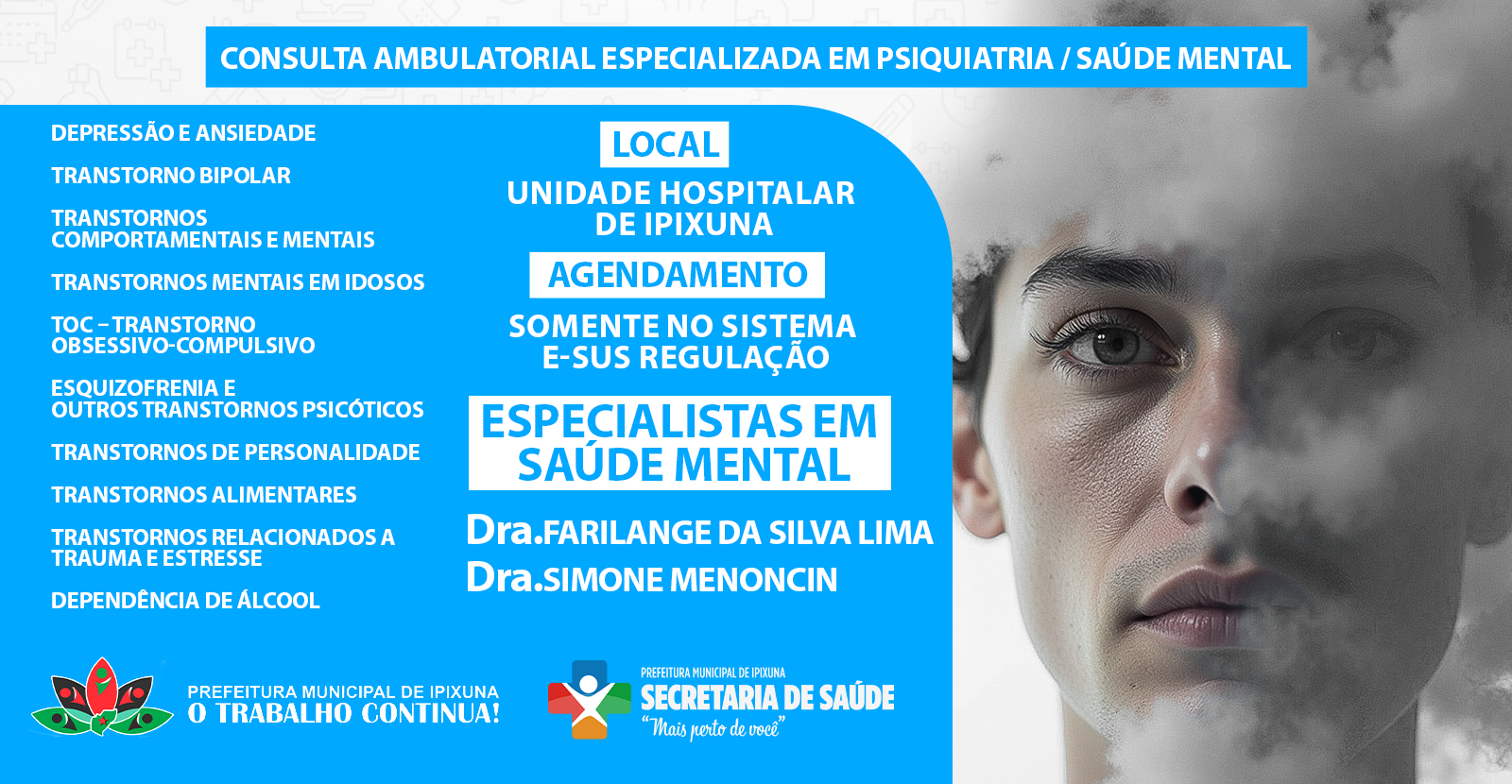 Atendimento ambulatorial / Saúde mental