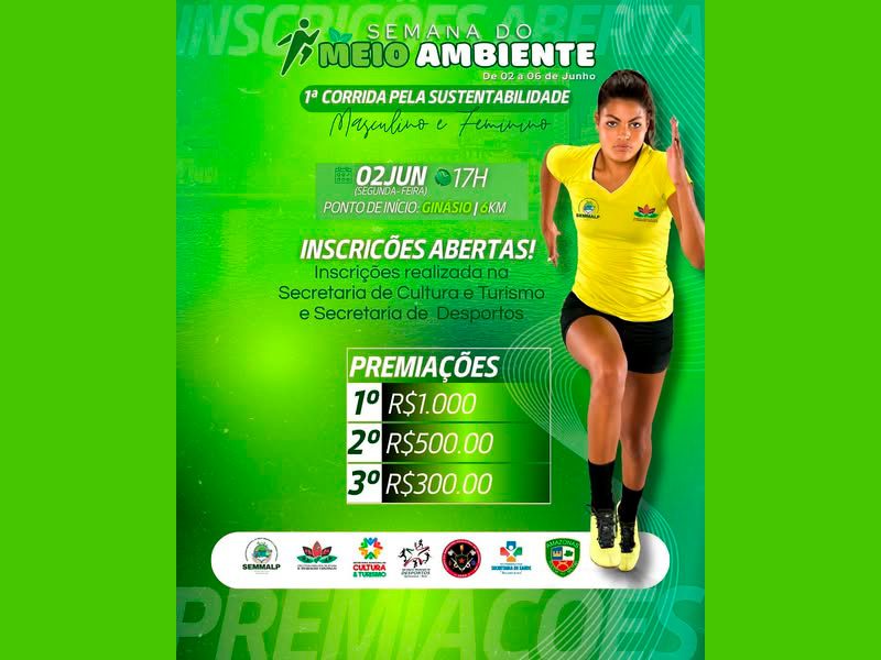 programação da Semana do Meio Ambiente!