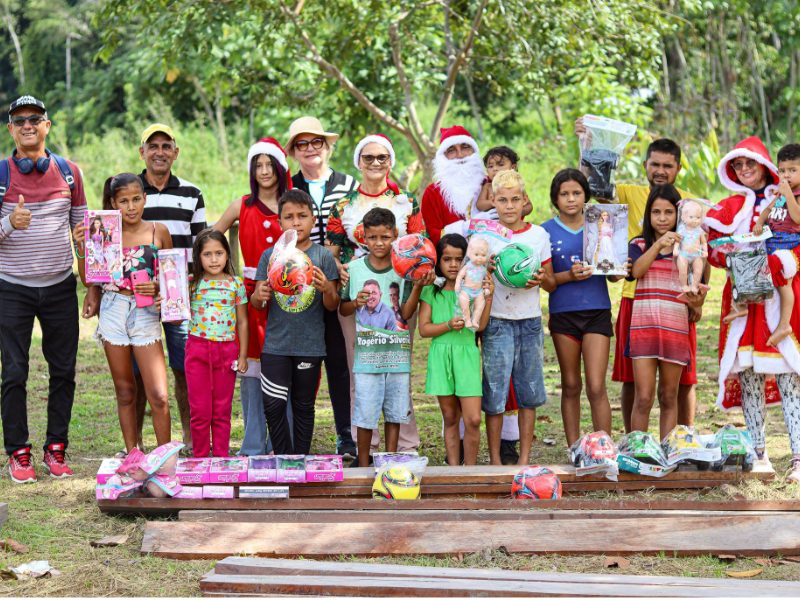 Continuação das entregas de Natal