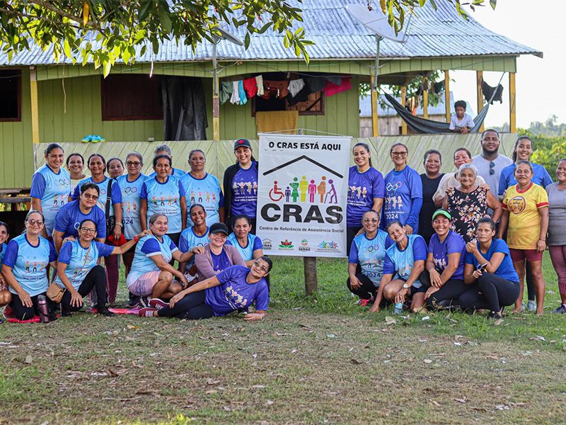 Bem-estar e convivência: SCFV e CRAS realizam atividade na Comunidade do Gino