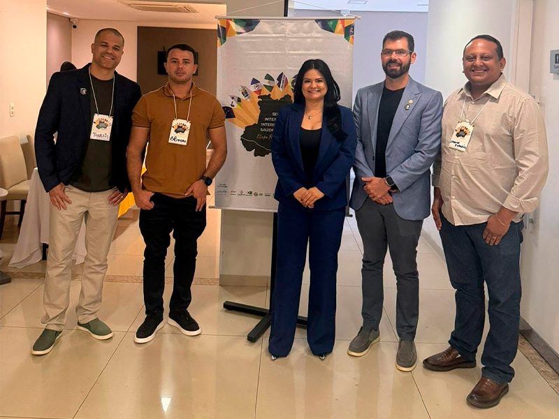 Prefeita e comitiva de Ipixuna participa do segundo dia do Seminário sobre Regionalização da Saúde